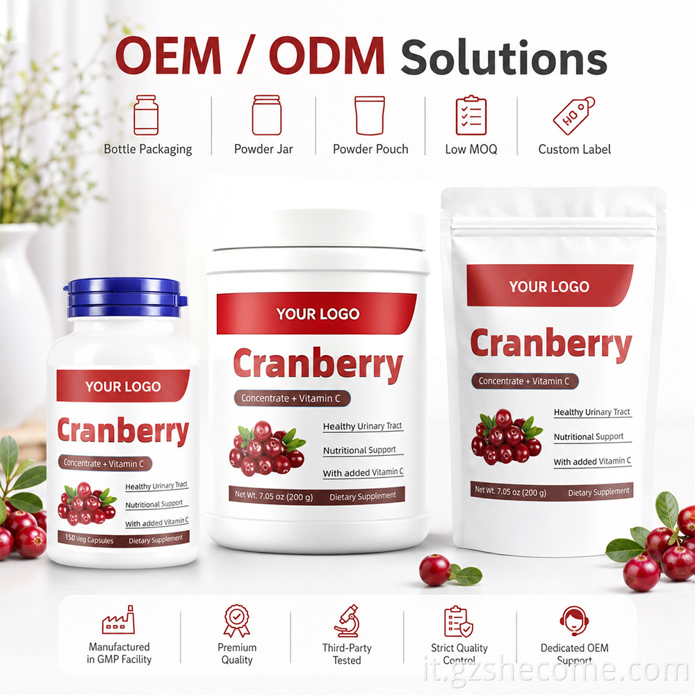 Cranberry Concentrate Capsules11
